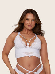 Brassière Aspen : Blanc Glacé