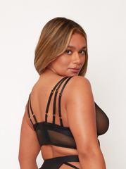 Bralette Sierra : Noir Minuit