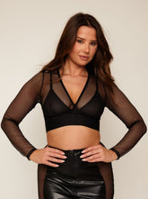 Jawdropper Boléro : Noir Obsidienne