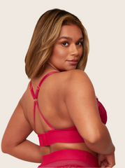 Bralette Beccs : Très Cerise