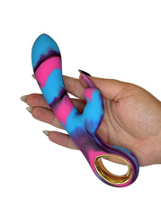 Kaleidoscope Vibascope : Pink & Blue Marble