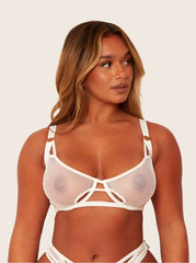 Soutien-Gorge Aphrodite : Blanc Glacé