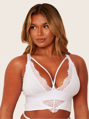 Brassière Aspen : Blanc Glacé