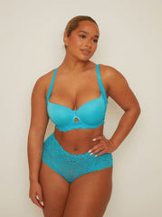 Soutien-gorge en dentelle EZ-T : Bluebird Blue