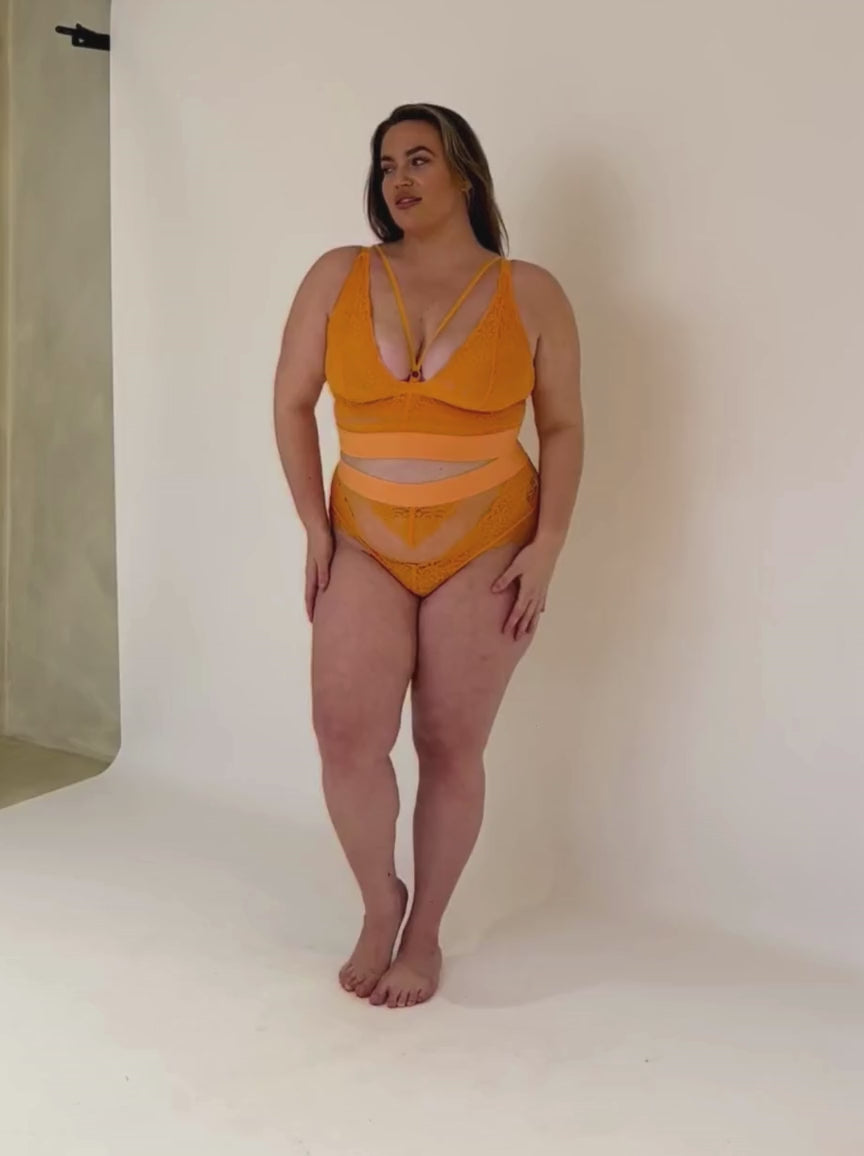 Ensemble Gia : Orange Sunburst