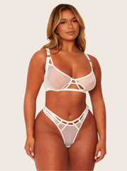 Soutien-Gorge Aphrodite : Blanc Glacé