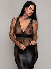 Jupe Double Entrée : Noir Obsidienne