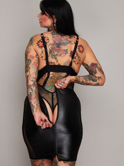 Jupe Double Entrée : Noir Obsidienne