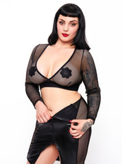 Jawdropper Boléro : Noir Obsidienne