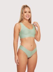 Bralette Stevie Multi-Pack : Noir & Basilic