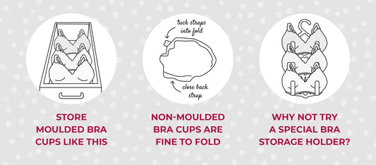 How to store bras