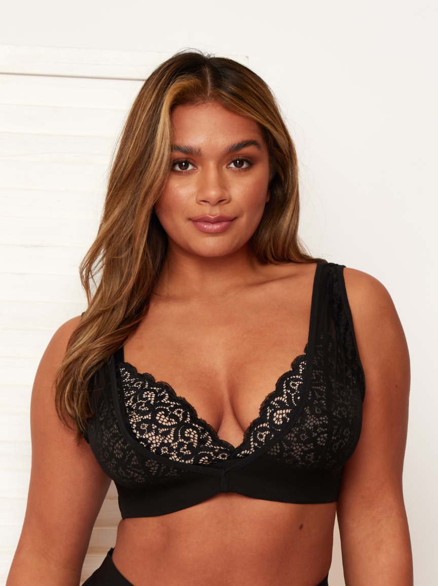 Esme Bralette : Noir minuit