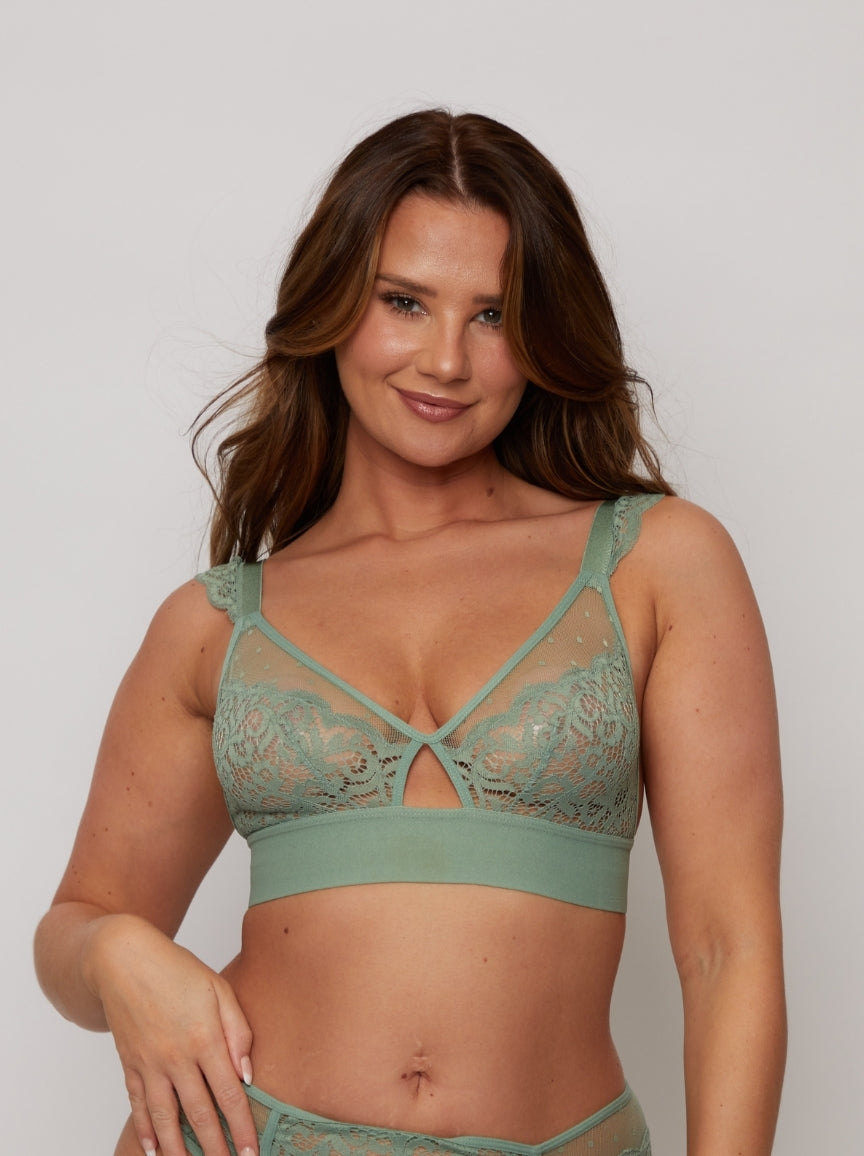 Brassière Kaitlin : Vert Basilic