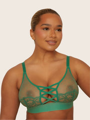 Abigail Bralette : Amazon Green