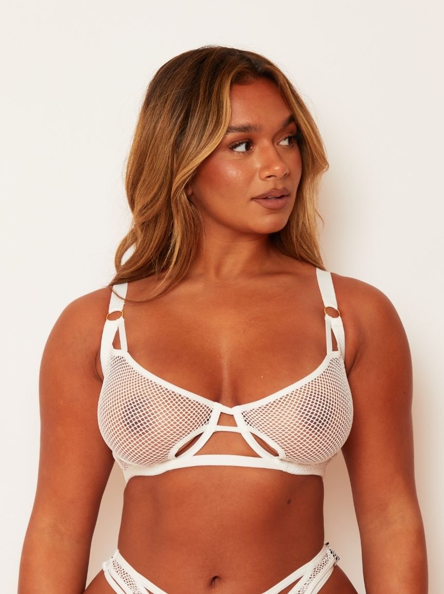 Soutien-Gorge Aphrodite : Blanc Glacé