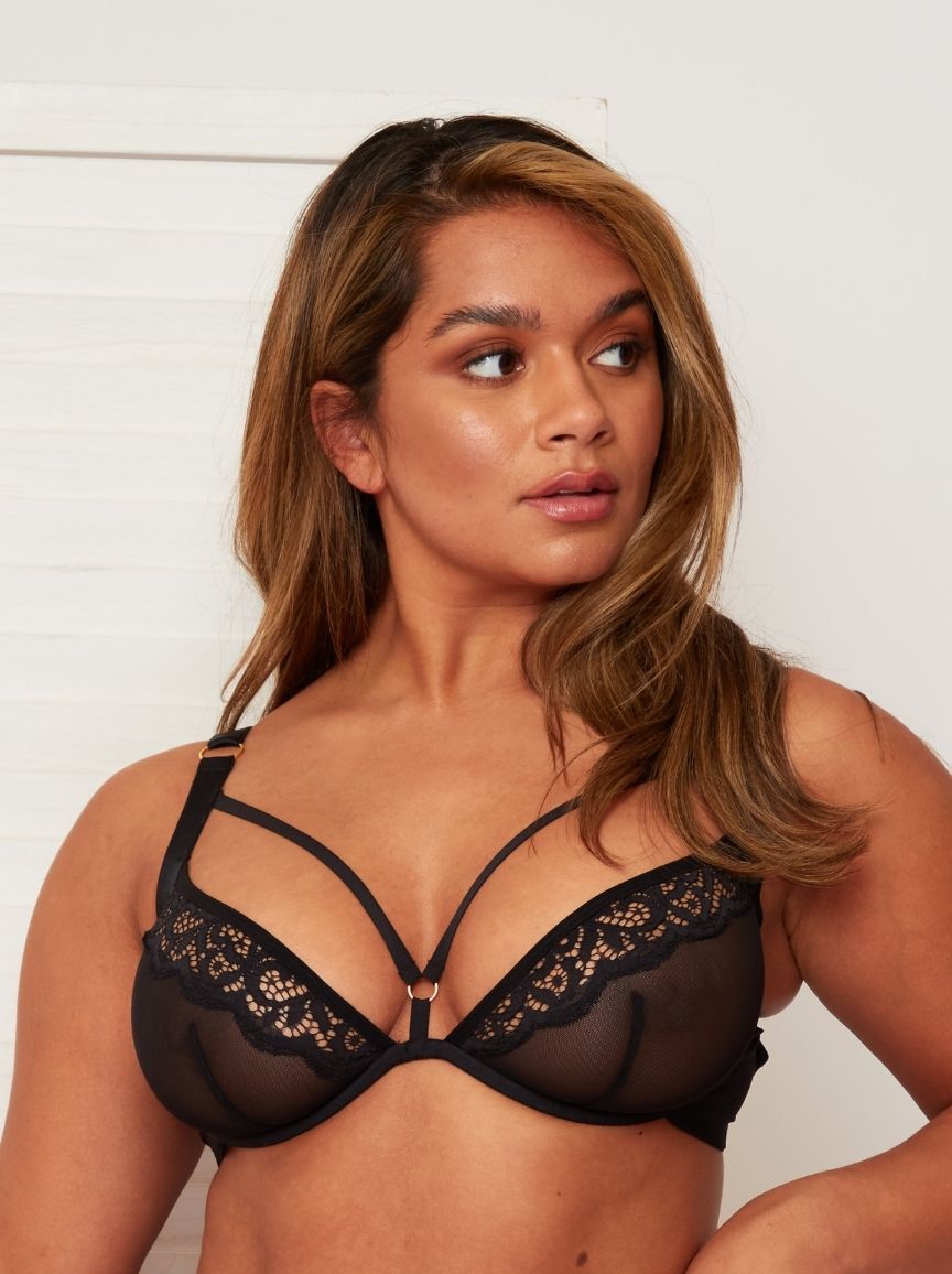 Soutien-Gorge Artemis : Noir Minuit