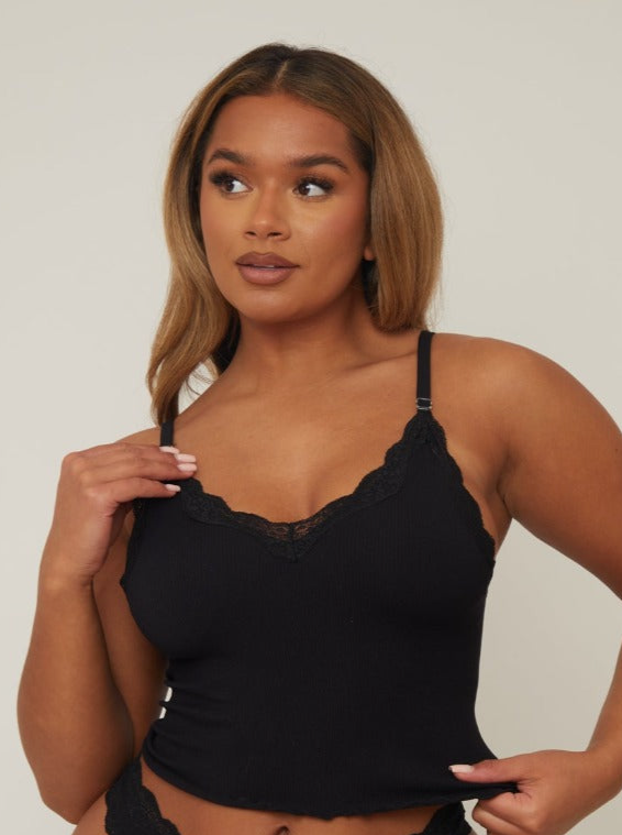 Blair Bralette : Noir de jais