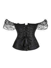 Frantic Romantic Corset : Onyx Black