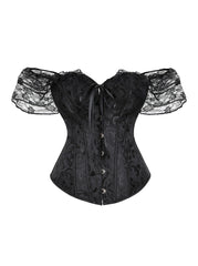Frantic Romantic Corset : Onyx Black