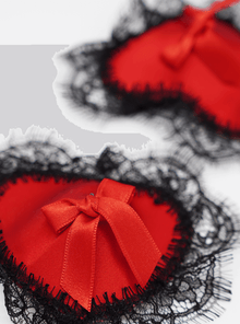  Hearts On Fire Nipple Pasties