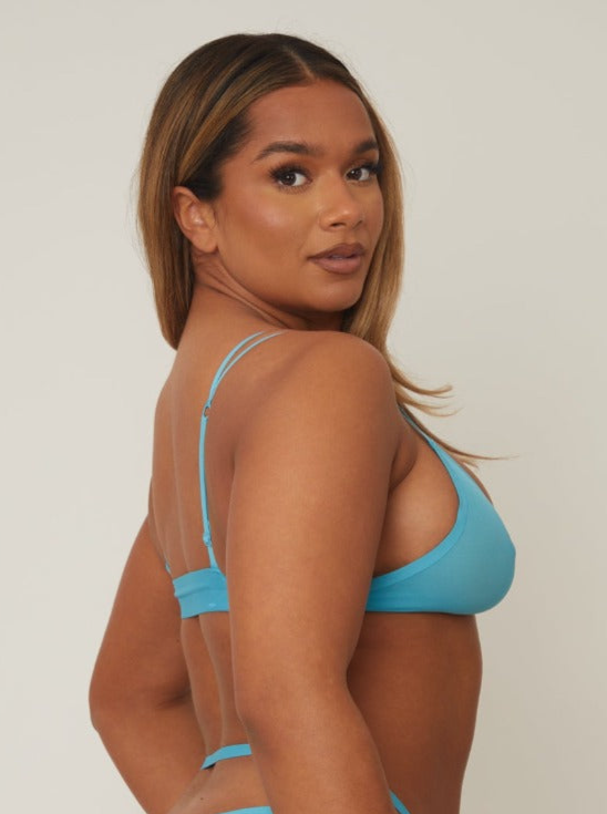 Bralette Indie : Aqua Blue