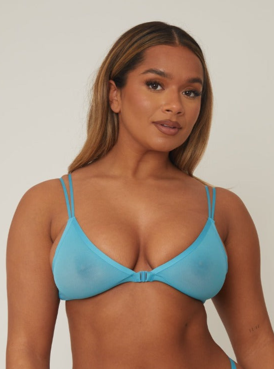 Bralette Indie : Aqua Blue