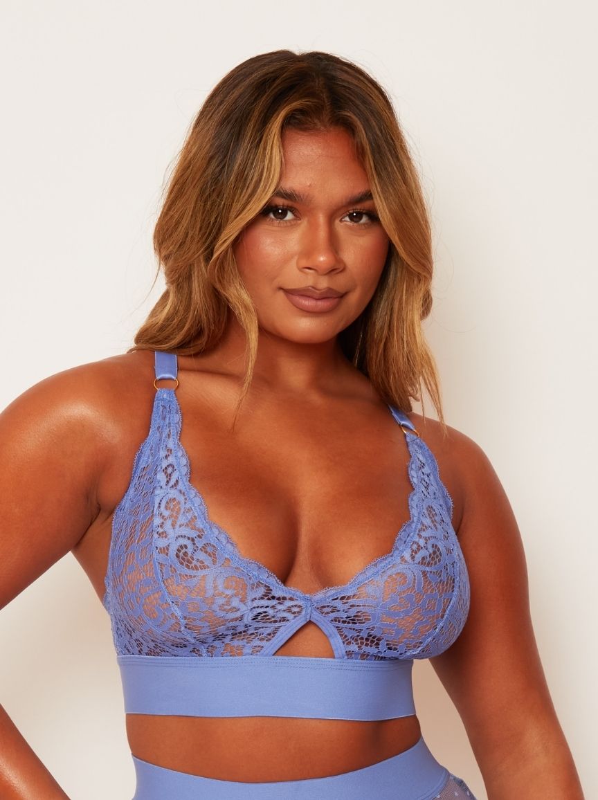 Julisa Bralette : Bleu Caroline