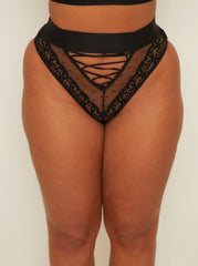 Maya High Waist : Midnight Black