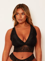 Taylor Bralette : Midnight Black