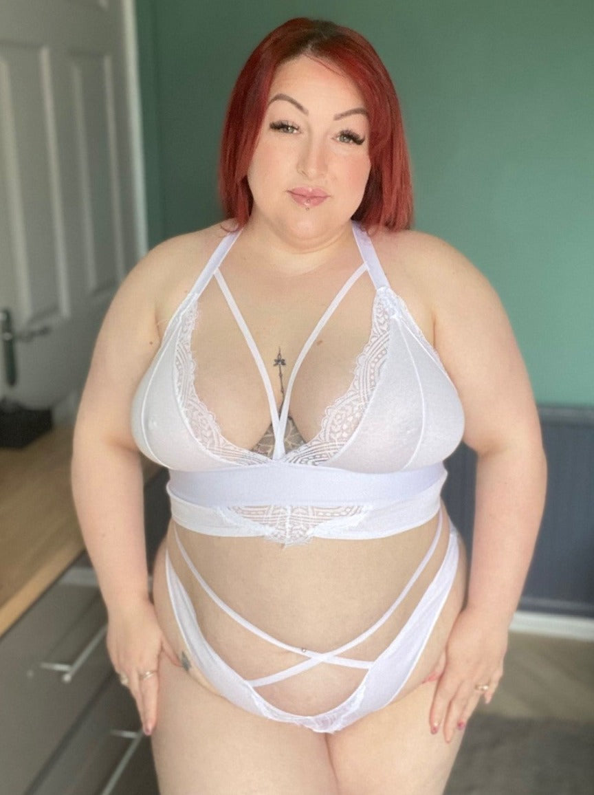 Brassière Aspen : Blanc Glacé